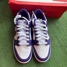 Load image into Gallery viewer, Nike Championship Purple Low Dunks Size 10
