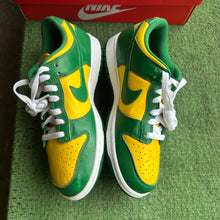 Load image into Gallery viewer, Nike Brazil Low Dunks Size 7.5
