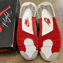 Load image into Gallery viewer, Jordan Fire Red 4s Size 11
