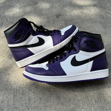 Load image into Gallery viewer, Jordan Court Purple 1s Size 10.5
