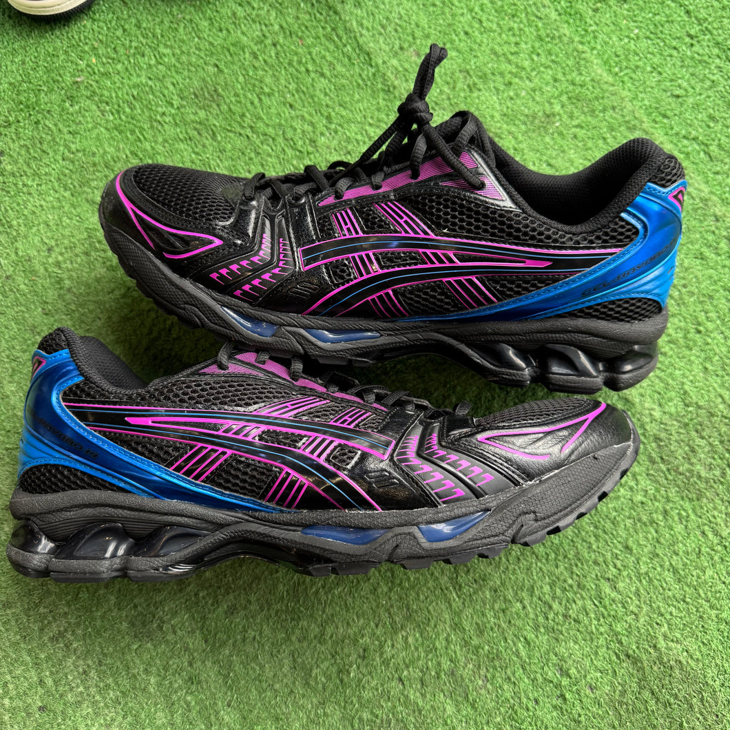 ASICS Black Lake Drive Gel Kayano 14s Size 12