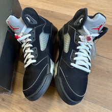 Load image into Gallery viewer, Jordan Reimagined Metallic 5s Size 11.5
