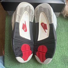 Load image into Gallery viewer, Jordan White Cement 4s Size 10.5
