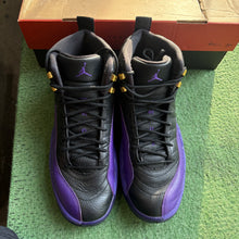 Load image into Gallery viewer, Jordan Field Purple 12s Size 10
