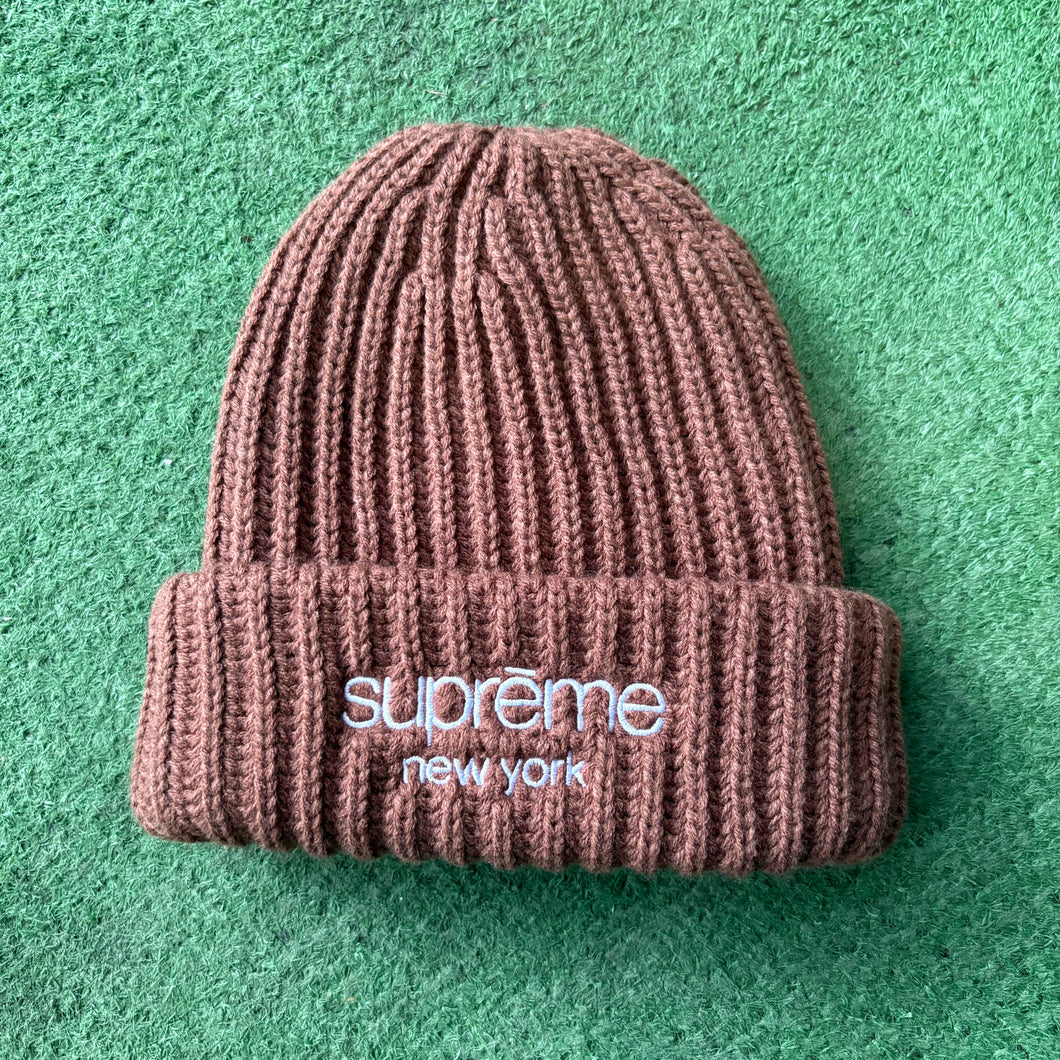 Supreme Brown Beanie