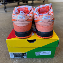 Load image into Gallery viewer, Nike Orange Lobster SB Low Dunks Size 10.5
