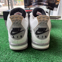Load image into Gallery viewer, Jordan White Cement 4s Size 10
