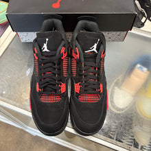 Load image into Gallery viewer, Jordan Red Thunder 4s Size 11
