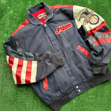 Load image into Gallery viewer, Vintage Cleveland Indians Jeff Hamilton Jacket Size M
