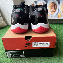 Load image into Gallery viewer, Jordan Bred 11 Lows Size 10.5
