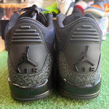 Load image into Gallery viewer, Jordan Black Cat 3s Size 7Y
