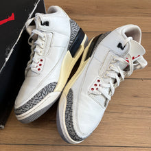 Load image into Gallery viewer, Jordan Reimagined White Cement 3s Size 11
