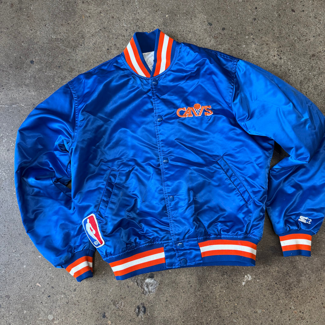 Vintage Cleveland Cavaliers Starter Satin Jacket Size L