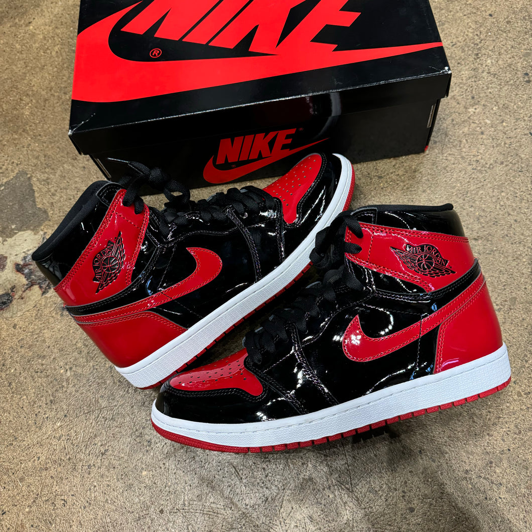 Jordan Patent Bred 1s Size 10