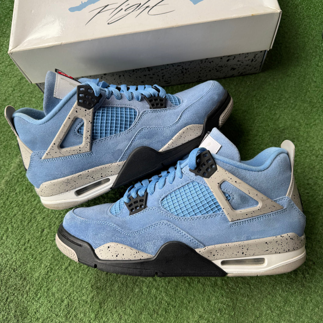 Jordan University Blue 4s Size 8.5