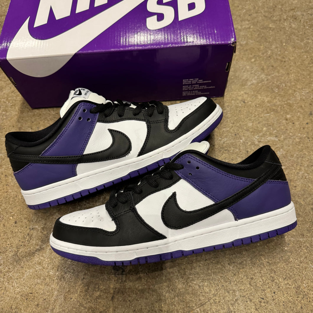 Nike Court Purple SB Low Dunks Size 11