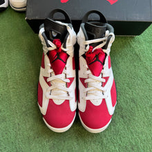 Load image into Gallery viewer, Jordan Carmine 6 Size 9.5
