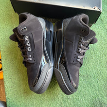 Load image into Gallery viewer, Jordan Black Cat 3s Size 9.5
