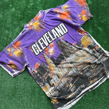 Load image into Gallery viewer, Vintage Cleveland All Over Tee Size L
