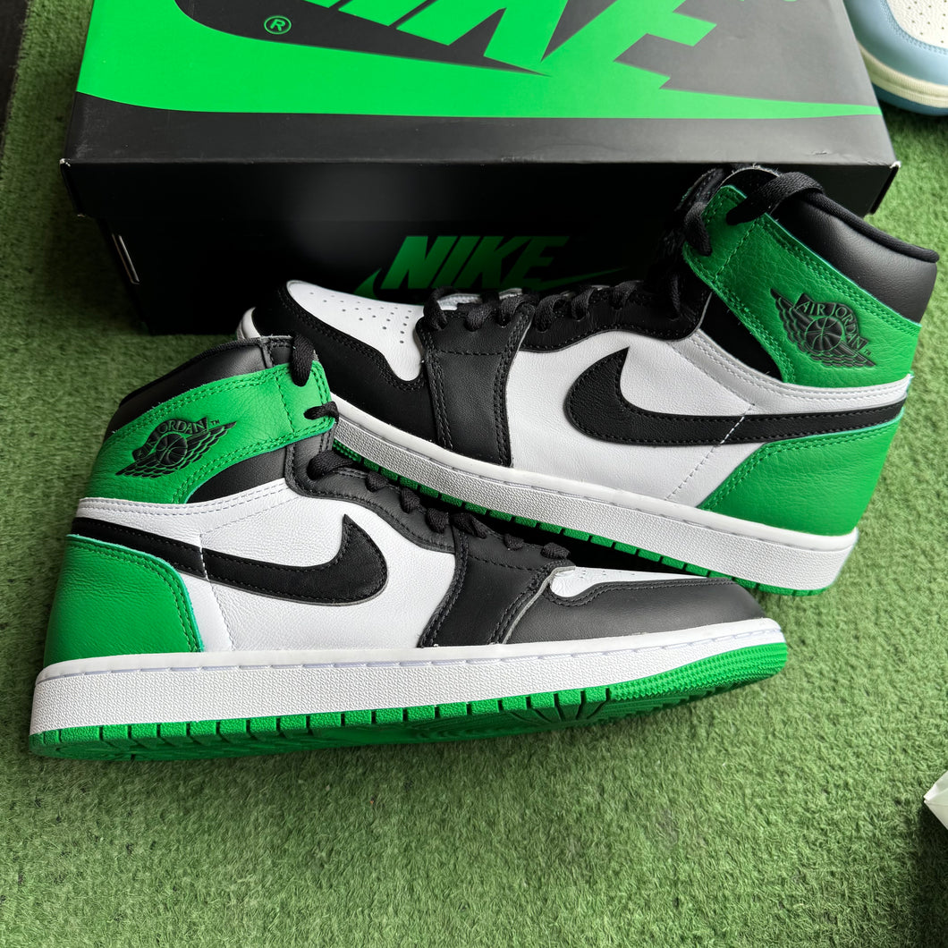 Jordan Lucky Green 1s Size 9