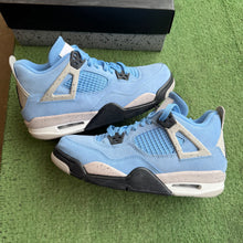 Load image into Gallery viewer, Jordan University Blue 4s Size 7Y
