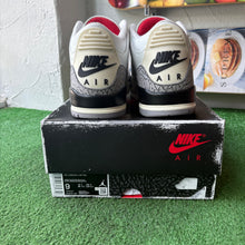 Load image into Gallery viewer, Jordan Reimagined White Cement 3s Size 9
