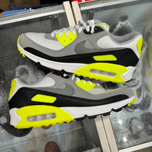 Load image into Gallery viewer, Nike Summit White Bolt Air Max 90s Size 9.5
