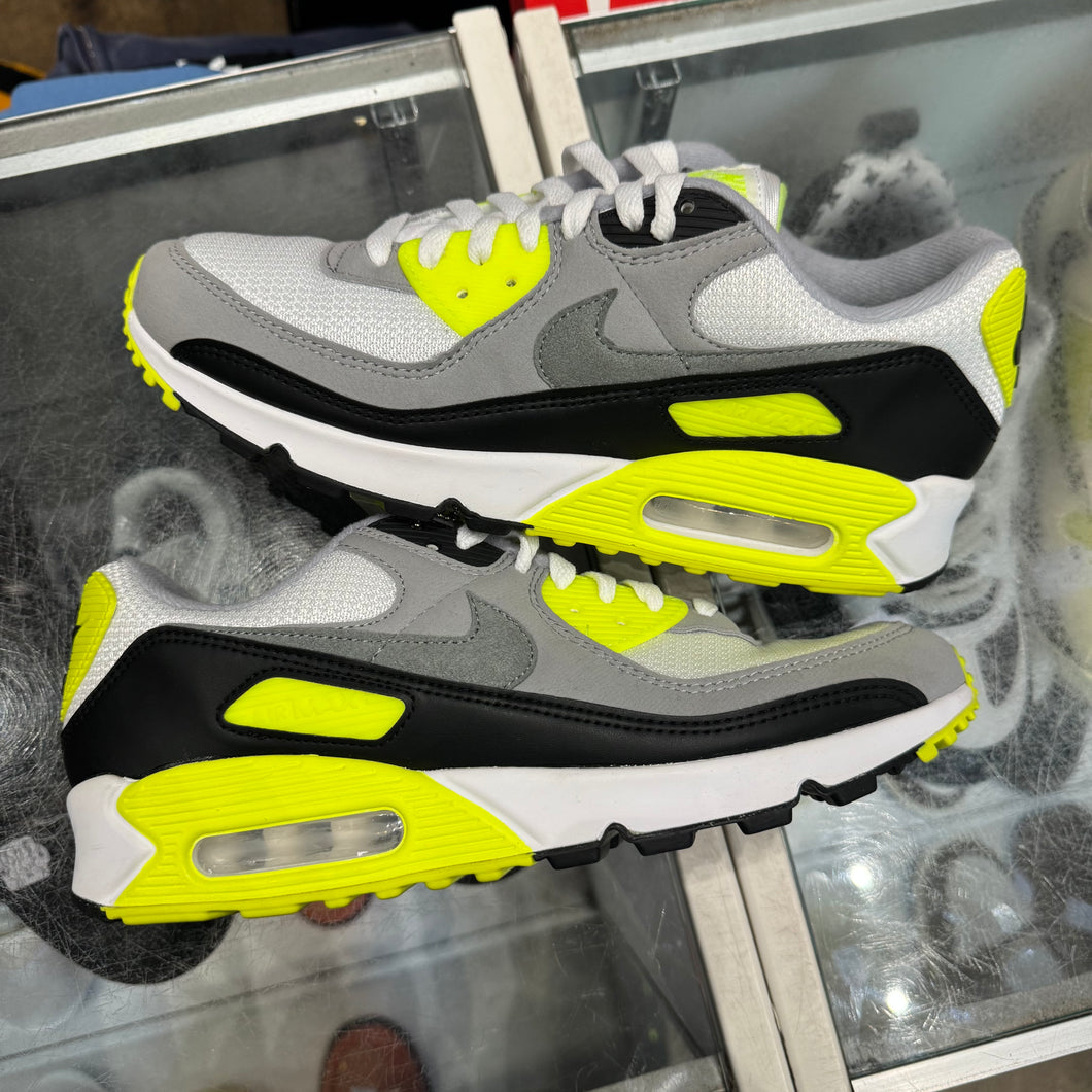 Nike Summit White Bolt Air Max 90s Size 9.5