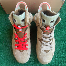 Load image into Gallery viewer, Jordan Travis Scott British Khaki 6s Size 8
