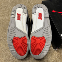 Load image into Gallery viewer, 2018 Jordan Black Cement 3s Size 10

