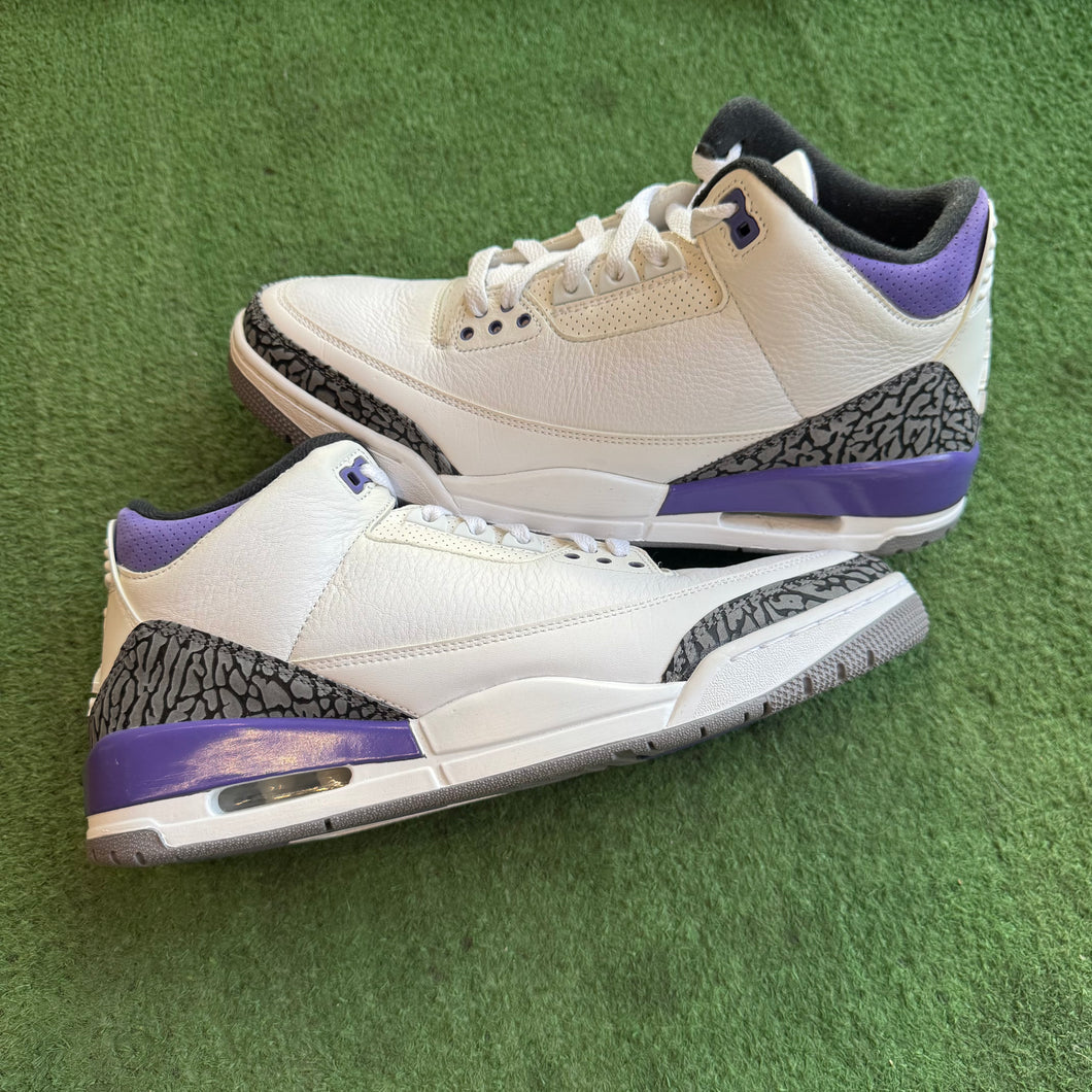 Jordan Dark Iris 3s Size 11