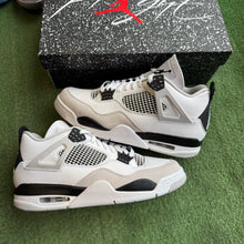 Load image into Gallery viewer, Jordan Military Black 4s Size 10
