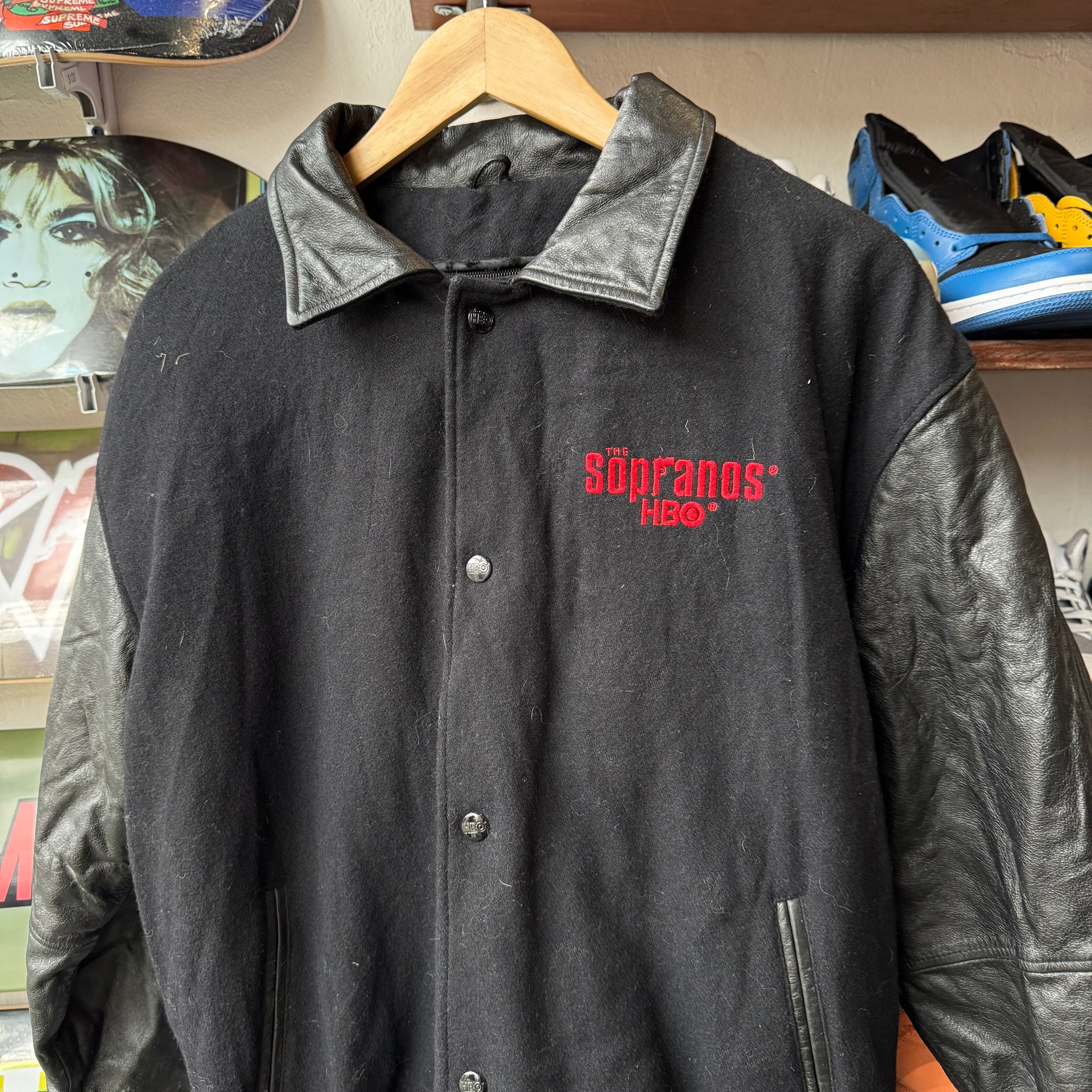 Vintage HBO The Sopranos Jacket Size M – My Cuzin Vintage