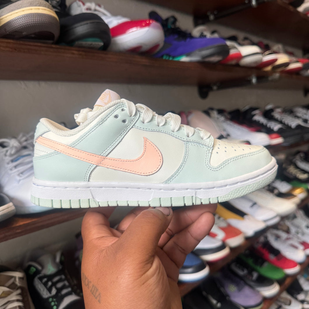 Nike Barely Green Low Dunks Size 6W/4.5M