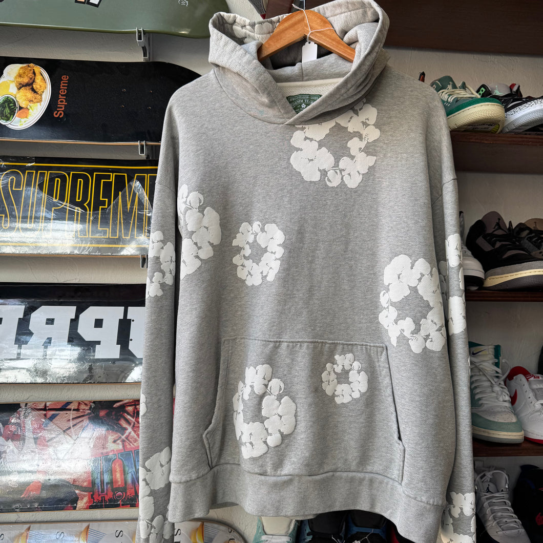 Denim Tears Grey Hoodie Size XXL