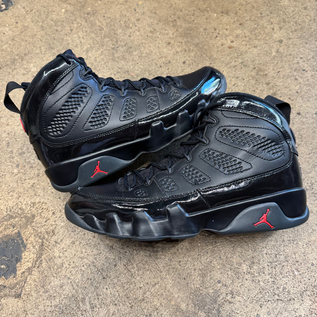 Jordan Patent Bred 9s Size 10.5