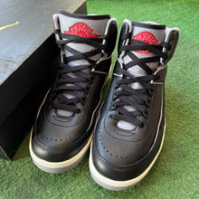 Load image into Gallery viewer, Jordan Black Cement 2s Size 7Y
