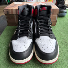 Load image into Gallery viewer, Jordan Reimagined Black Toe 1s Size 10.5

