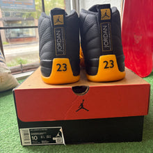Load image into Gallery viewer, Jordan University Gold 12s Size 10
