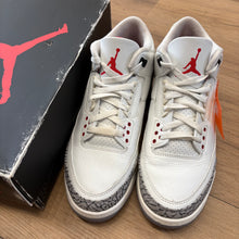 Load image into Gallery viewer, Jordan Reimagined White Cement 3s Size 10
