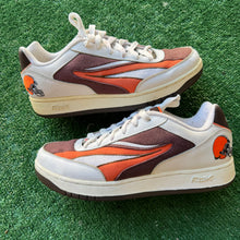 Load image into Gallery viewer, Vintage Cleveland Browns Reebok Sneakers Size 10
