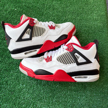 Load image into Gallery viewer, Jordan Fire Red 4s Size 6.5Y
