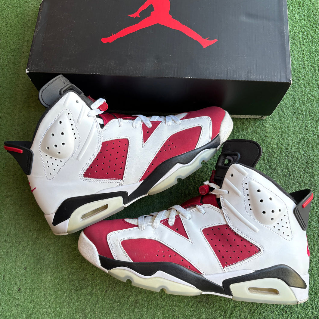 Jordan Carmine 6s Size 10.5