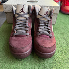 Load image into Gallery viewer, Jordan Burgundy 5s Size 6Y
