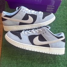 Load image into Gallery viewer, Nike SB Black Aluminum Low Dunks Size 11.5
