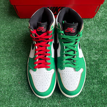 Load image into Gallery viewer, Jordan Lucky Green 1s Size 12W/10.5M
