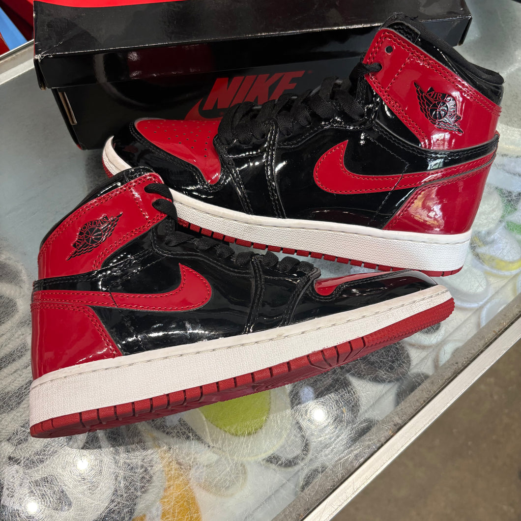 Jordan Patent Bred 1s Size 5Y