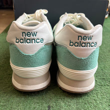 Load image into Gallery viewer, New Balance Turquoise 574s Size 13
