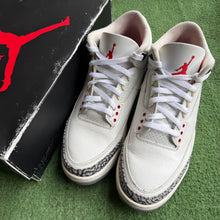 Load image into Gallery viewer, Jordan Reimagined White Cement 3s Size 11

