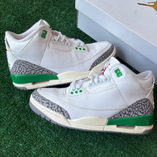 Load image into Gallery viewer, Jordan Lucky Green 3s Size 7.5W/6M

